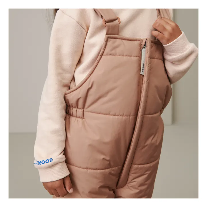 Liewood Salopette de Ski Olive Polyester Recyclé | Rose