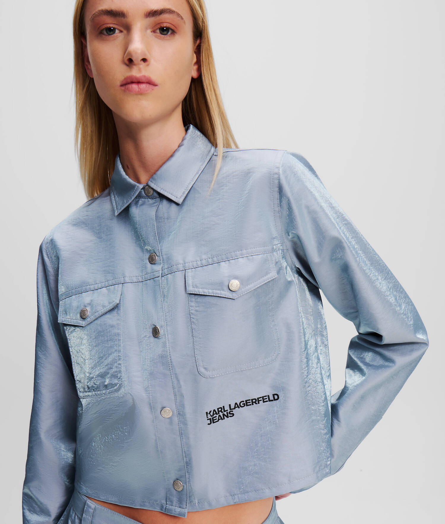 CHEMISE BOXY IRISÉE KLJ