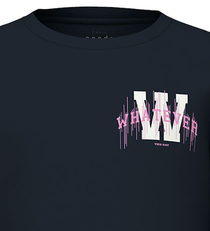 Name It Bluse - NkfVix - Dark Sapphire/Whatever