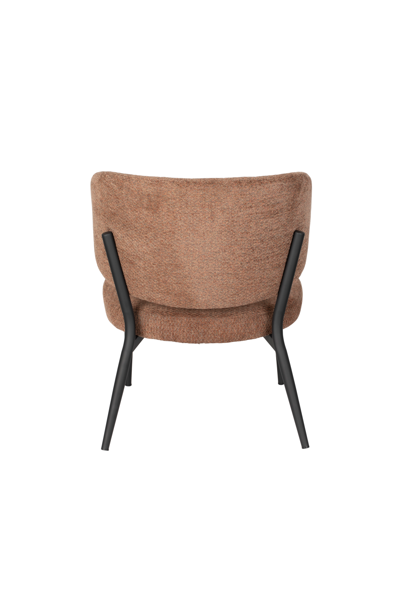 Fauteuil Sanne oranje grijs