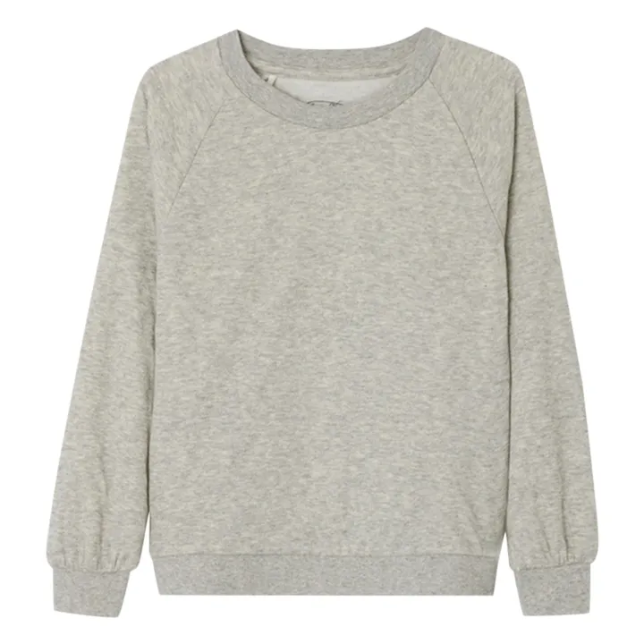 American Vintage Sweat Ruzy | Gris chiné