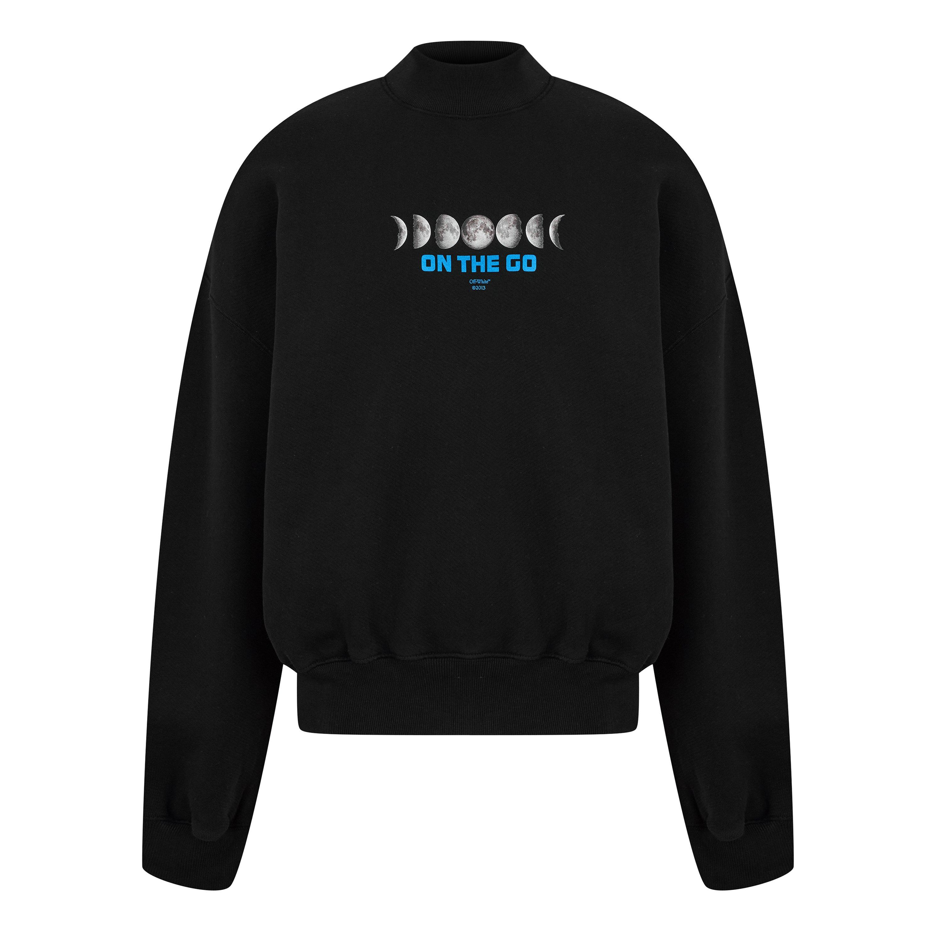 Off White Moon Phase Sweatshirt