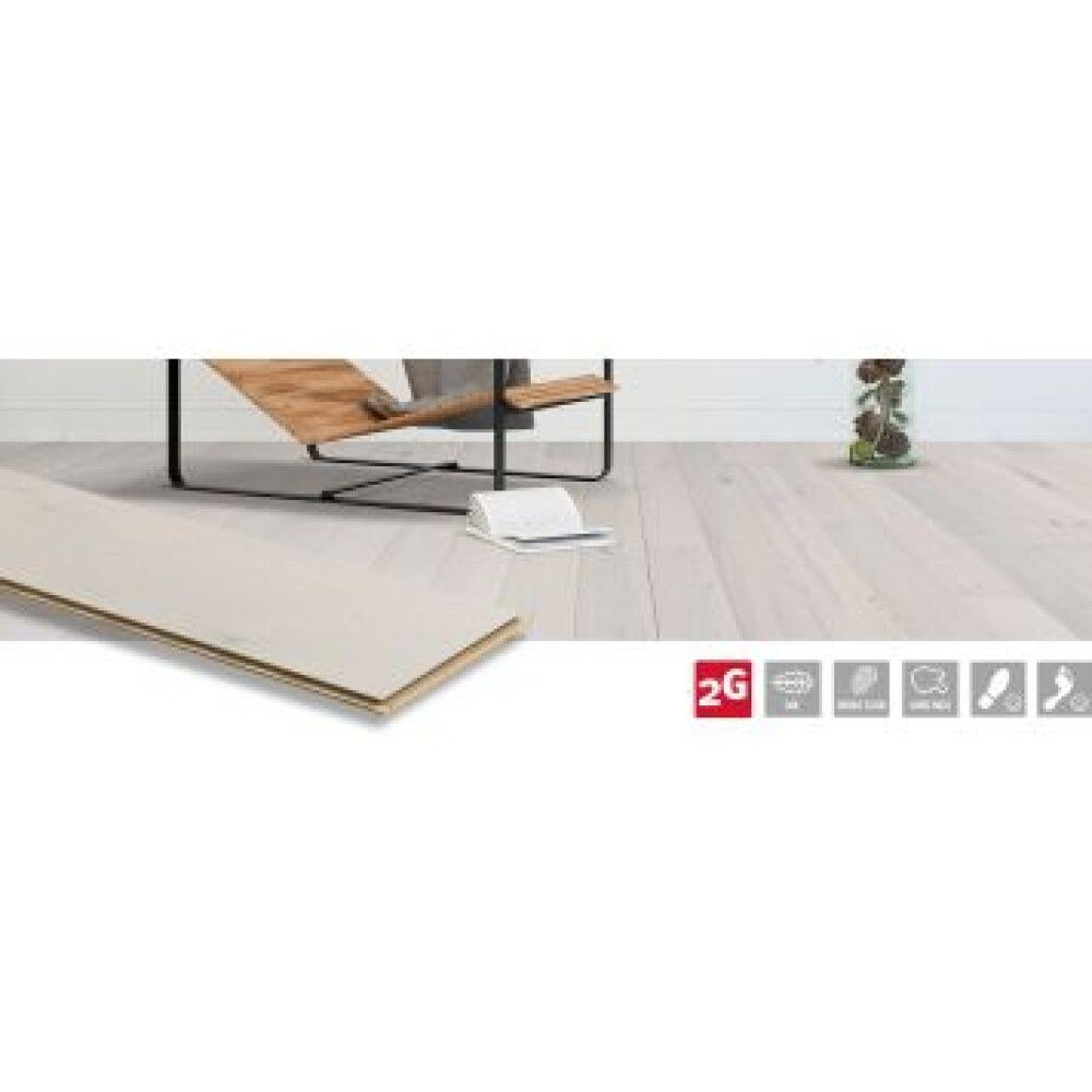 PARKETTGULV NQD OAK STAR1-STAV 14/3X190X1900MM 2,89M²