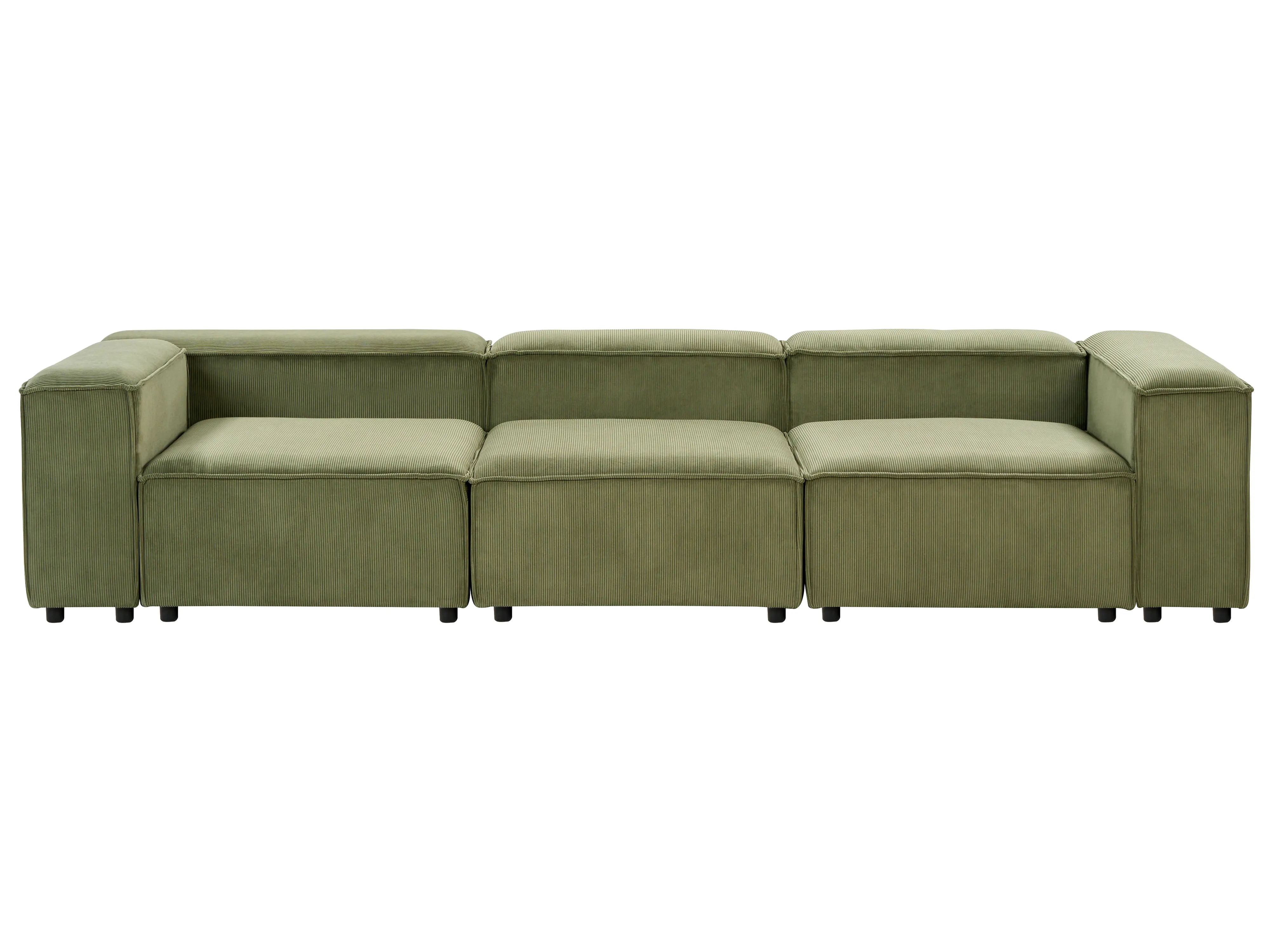Modulaire bank 3-zits ARDAL Corduroy Groen