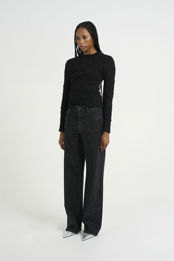 Gestuz ZorahGZ MW jeans Dark black wash