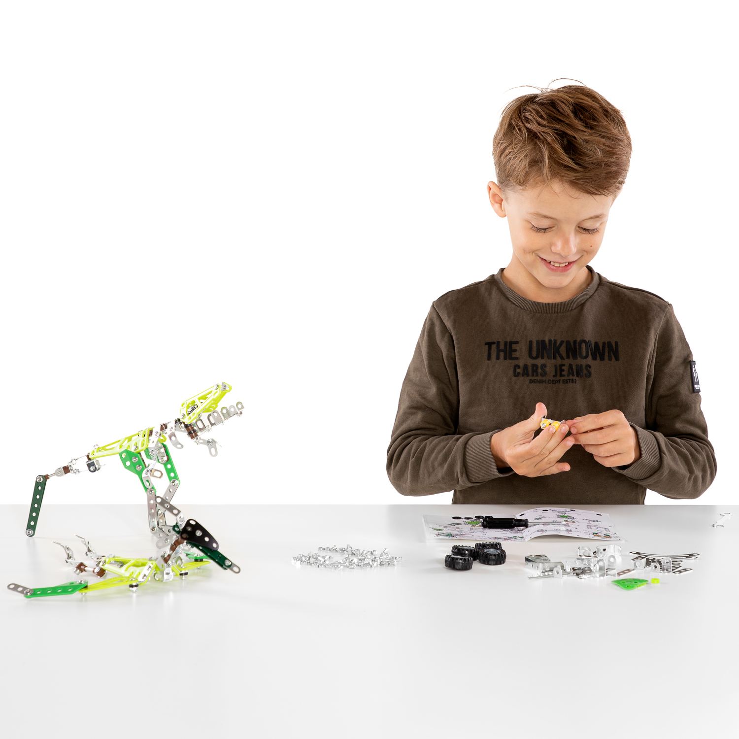 Constructieset Metaal Dino, 171dlg.