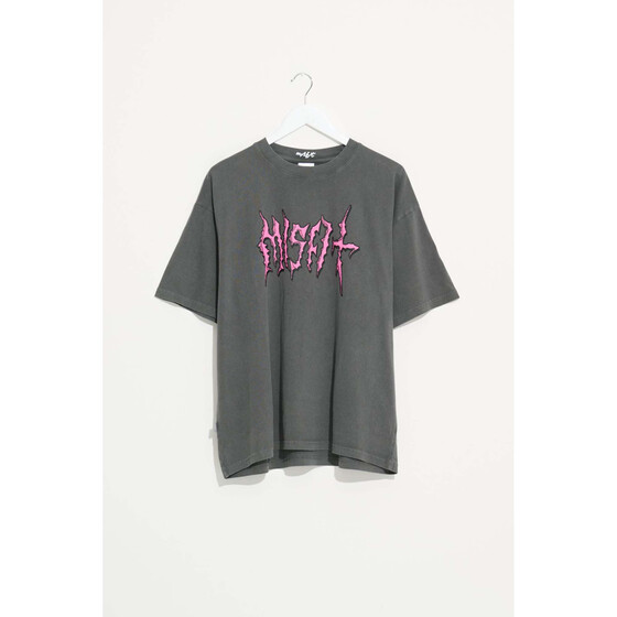 Misfit Hell Corner Os Tee Charcoal Women SU24
