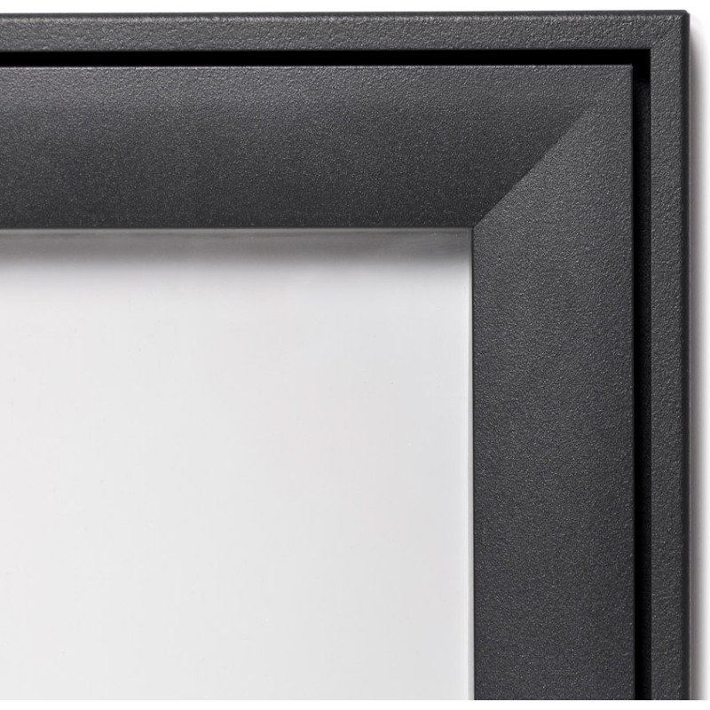 Vitrine Intérieure Verrouillable 4x A4 Anthracite