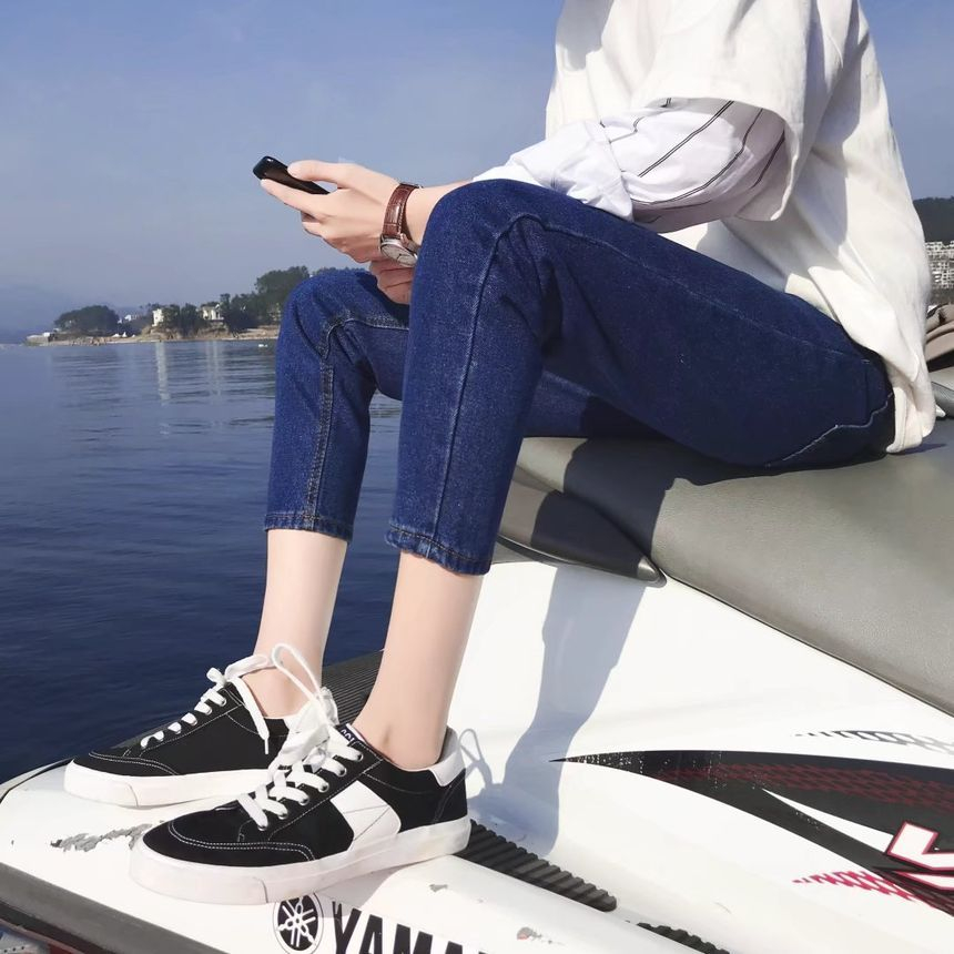 Wescosso - Crop Slim Fit Jeans