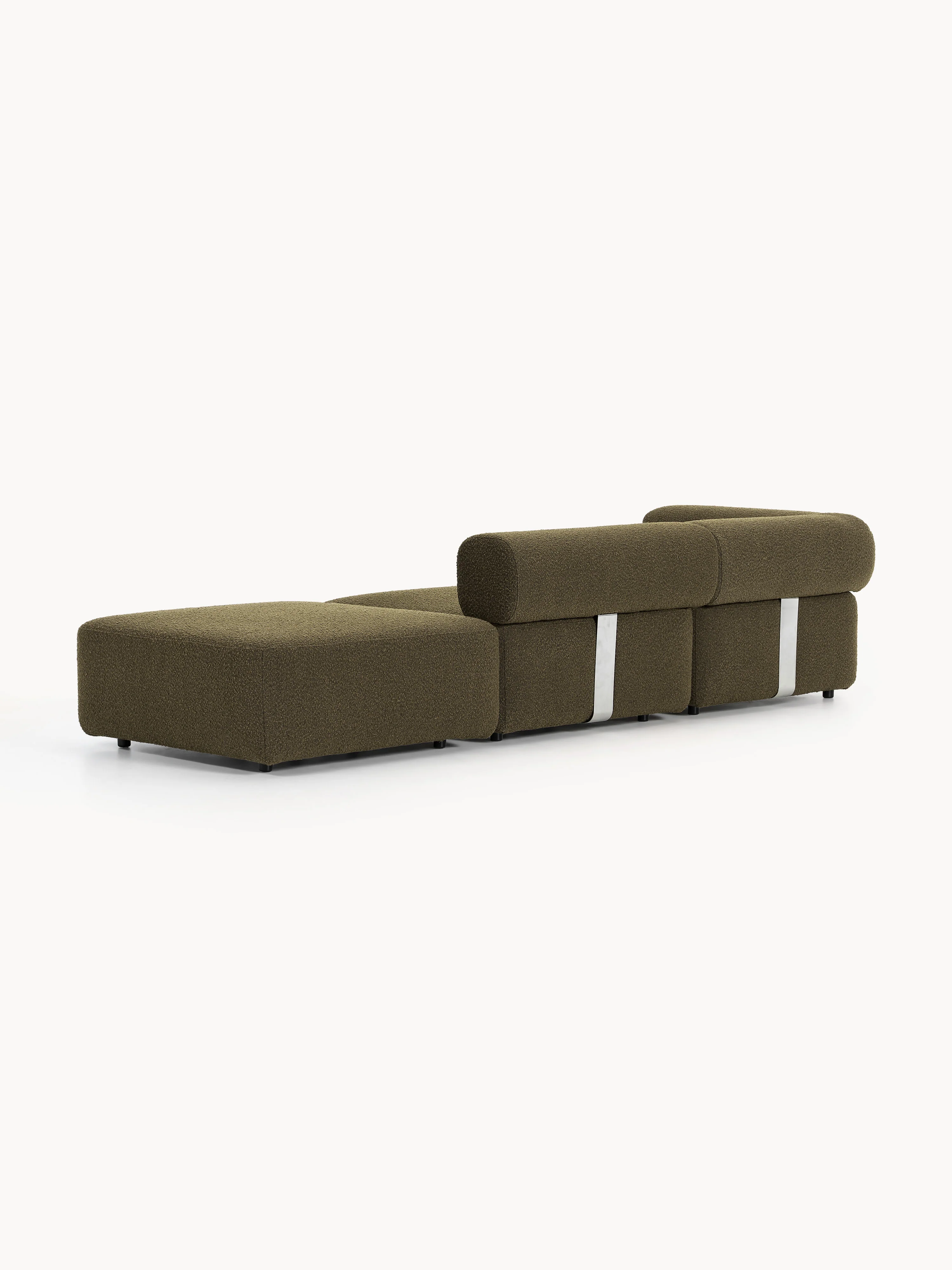 Modulaire bouclé poef Anton