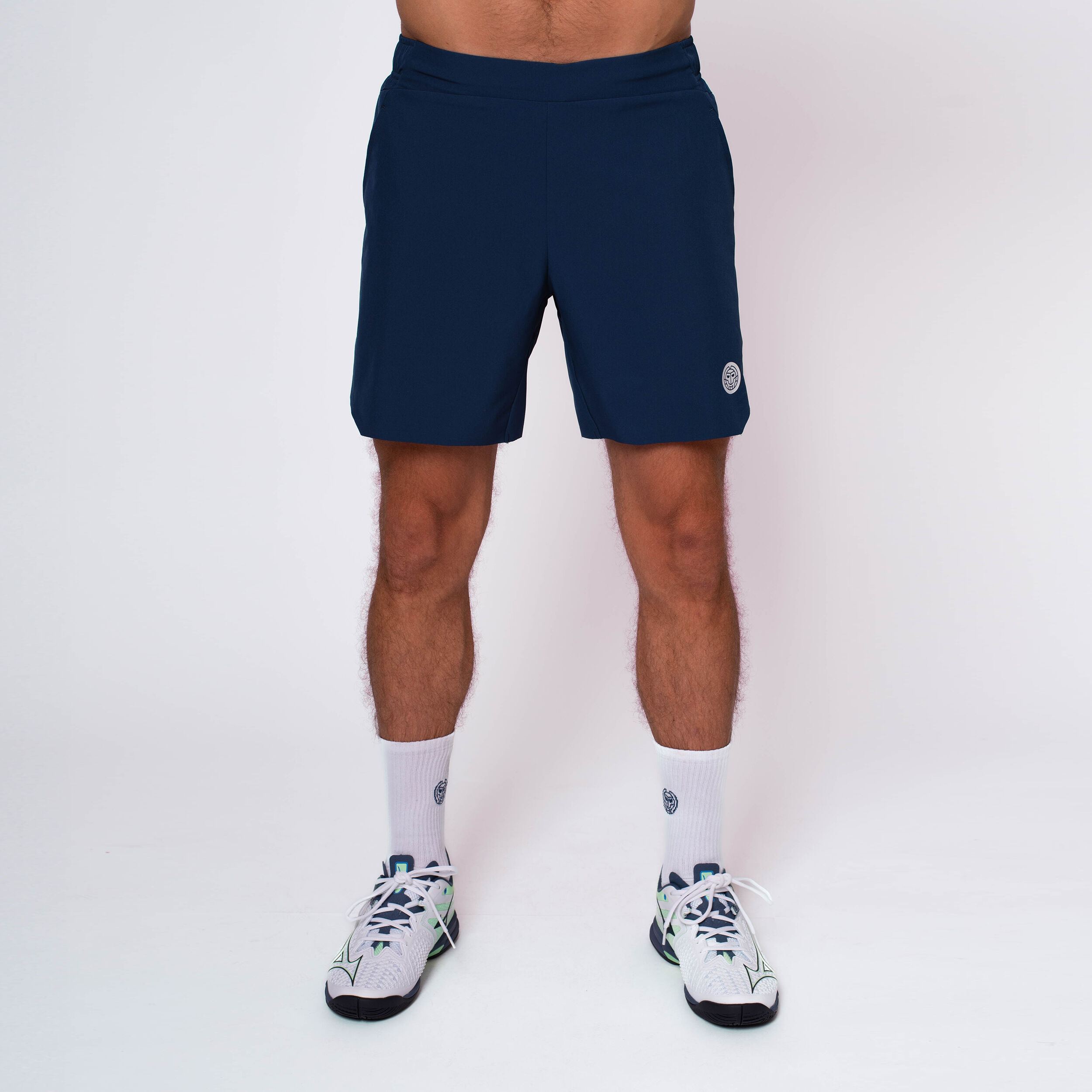 BIDI BADU Kaleido 7in Shorts Hommes - Bleu Foncé