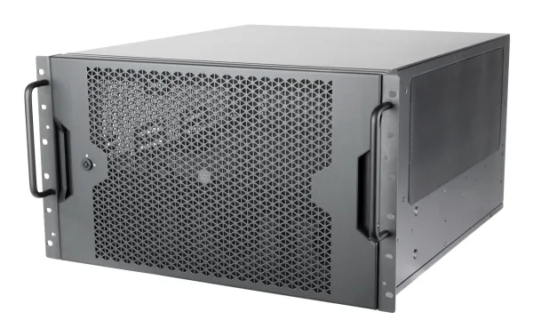 SilverStone RM600 - Rack-monterbar 6U - SSI EEB - ingen strømforsyning (ATX / PS/2) - USB