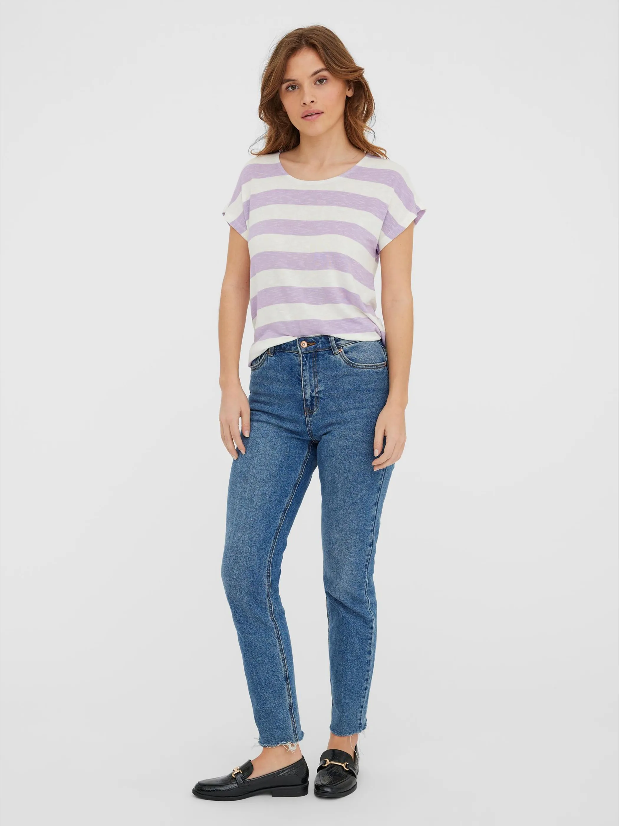 Vero Moda VMWIDE STRIPE S/L TOP Shirt