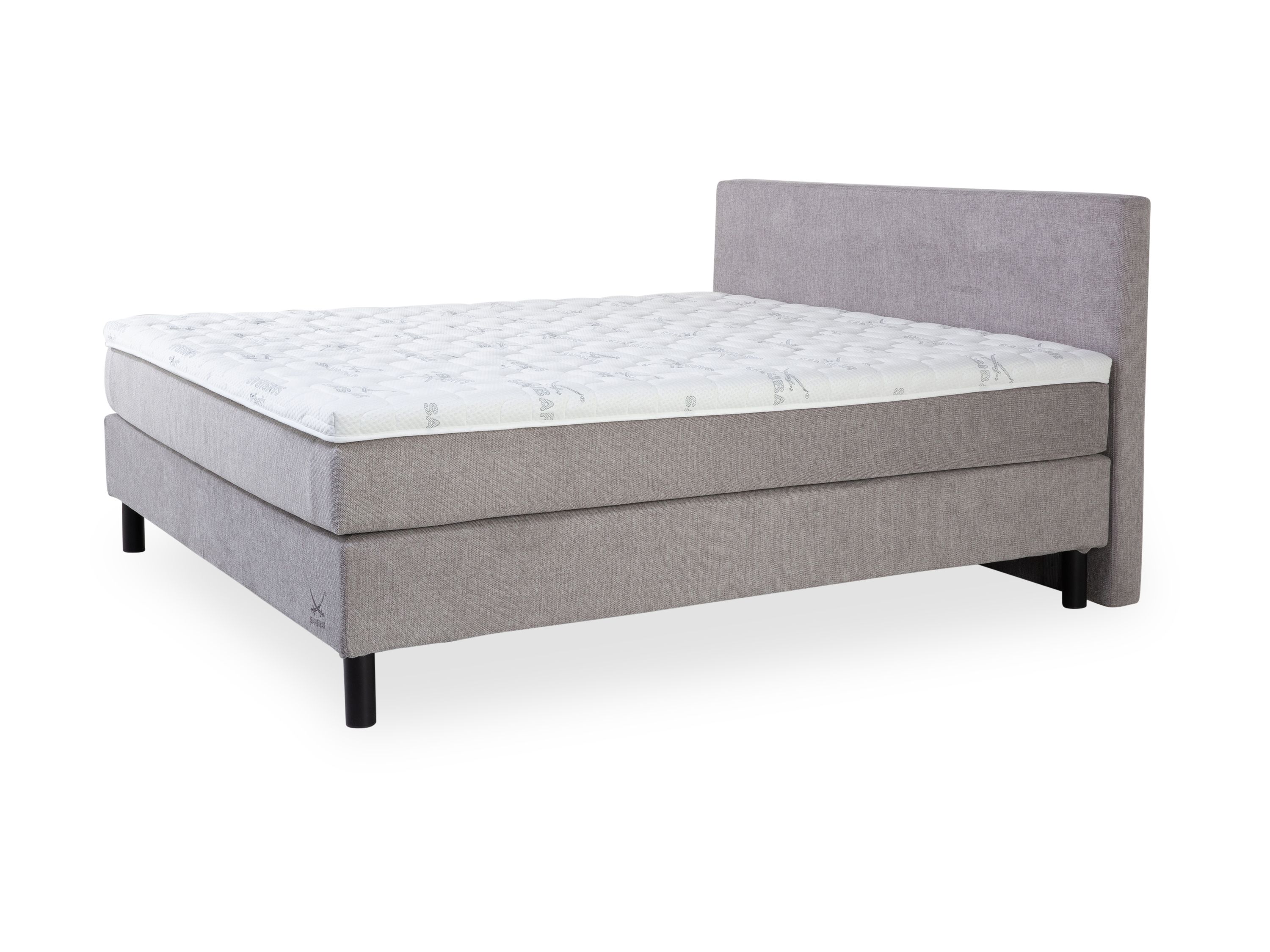 Boxspringbett SANSIBAR BILLUND 160X200 cm H2\/H2 3595 grey