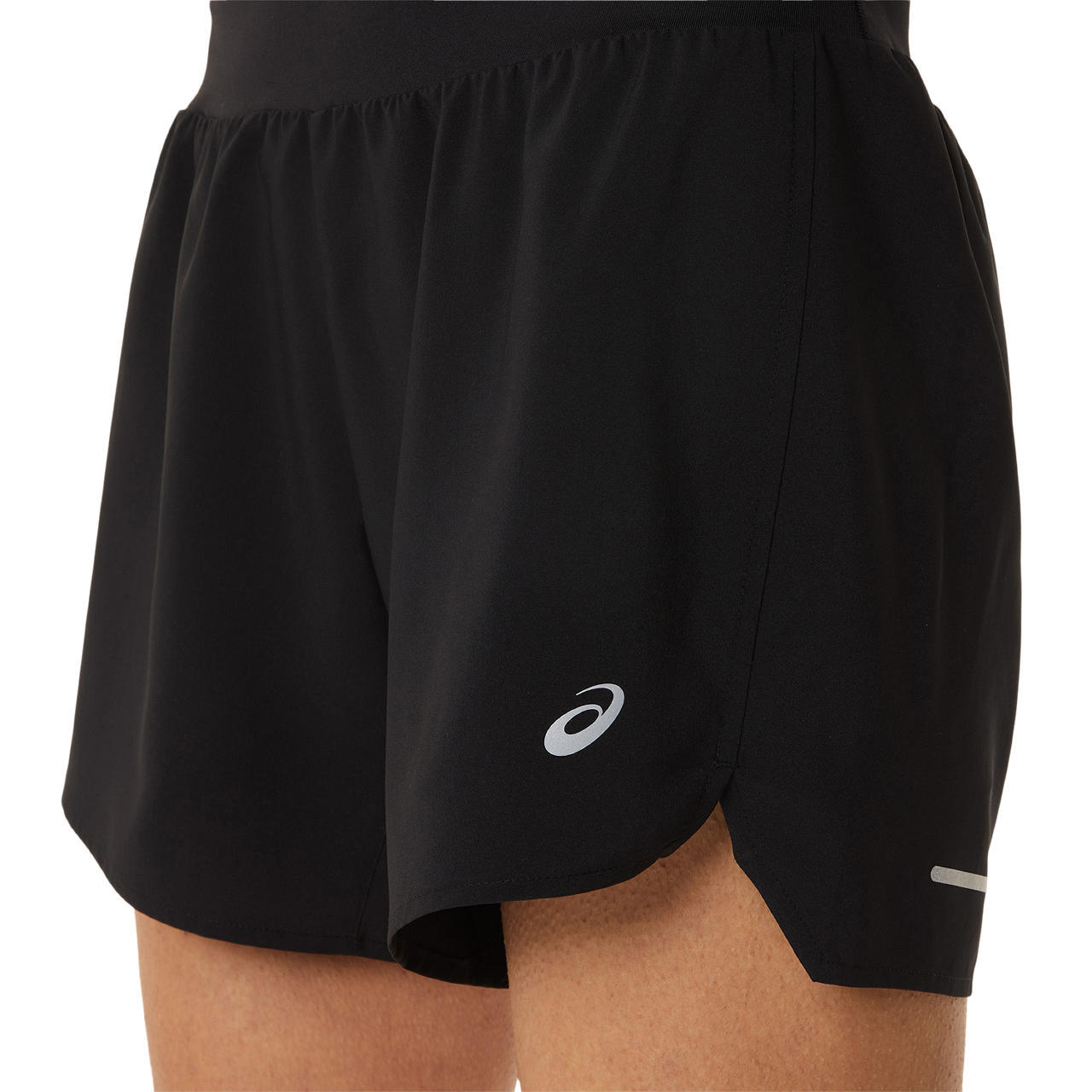 ASICS Road 5.5IN Hardloopbroek Kort Zwart Dames