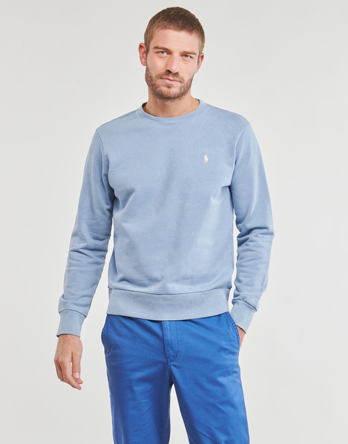 Polo Ralph Lauren - SWEATSHIRT COL ROND EN MOLLETON Azul / Celeste / Azul