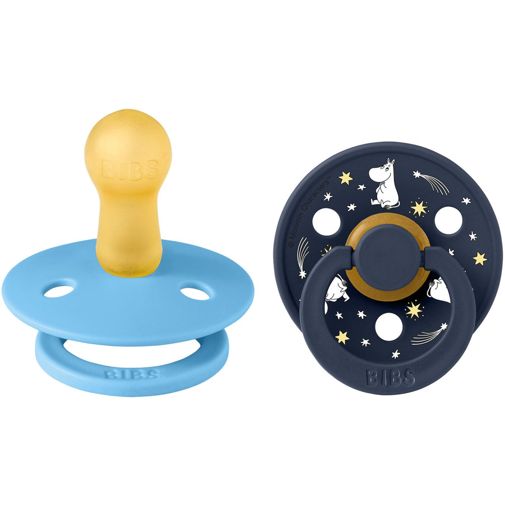 Køb Bibs X Moomin Breeze Mix Sut Colour 2-Pak Good Night Latex