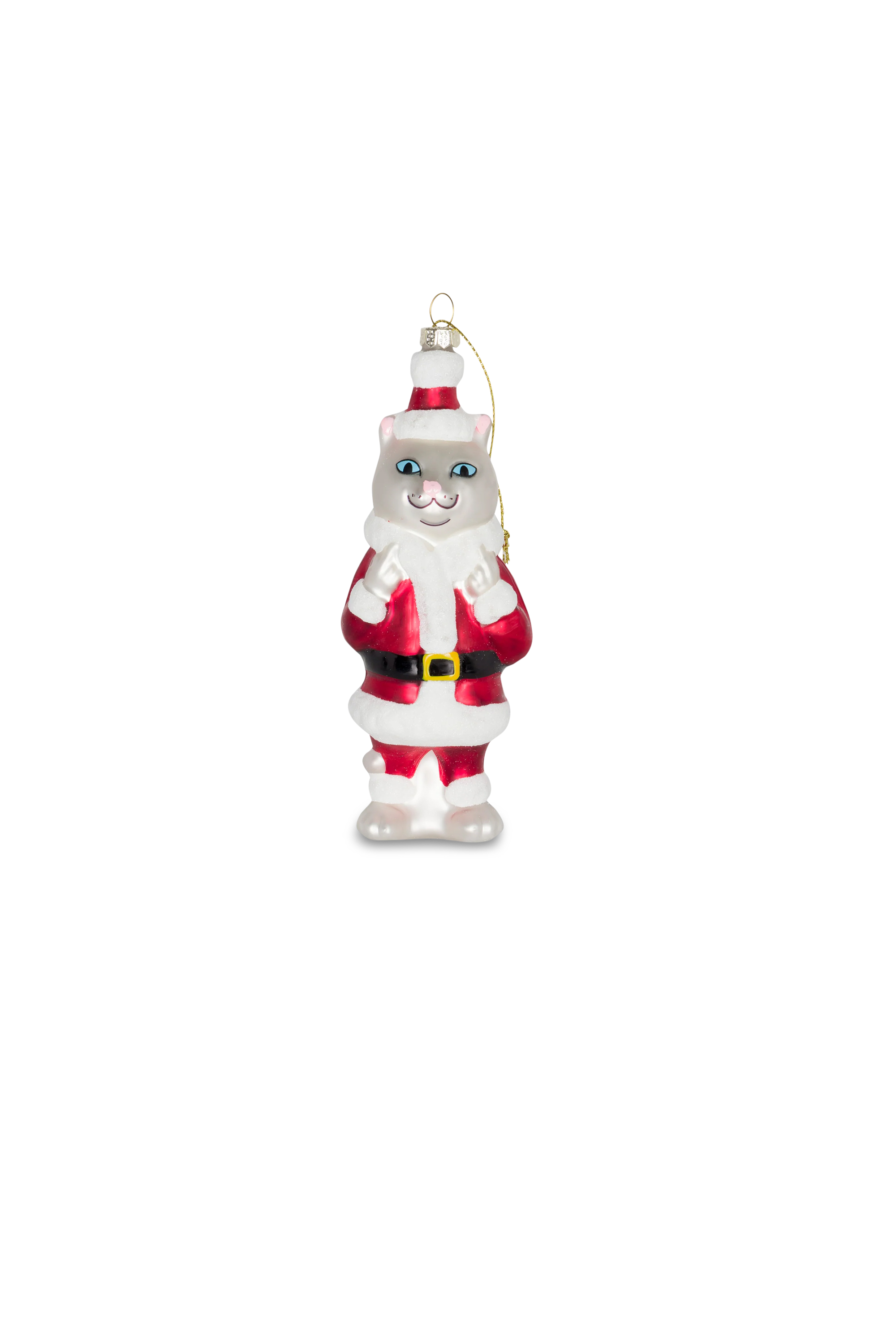 RIPNDIP Décoration de noël SANTA NERM Rouge