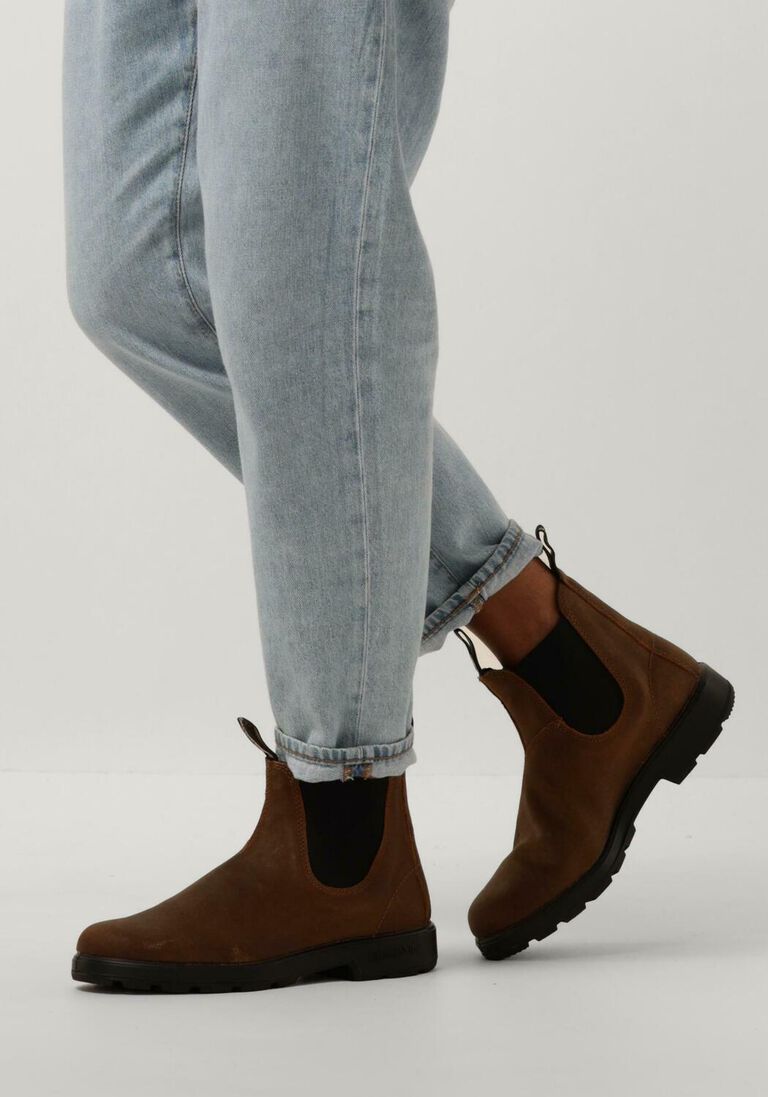 bruine blundstone chelsea boots originals heren