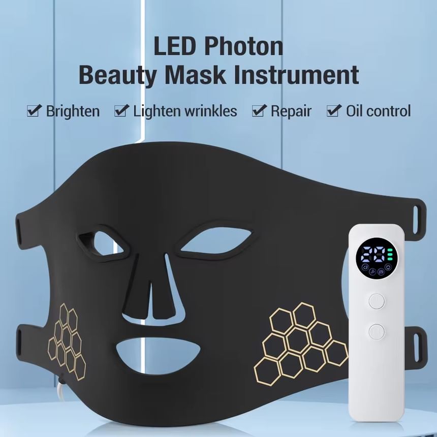 Beautyronics - USB-oplaadbaar lichttherapie-gezichtsmasker