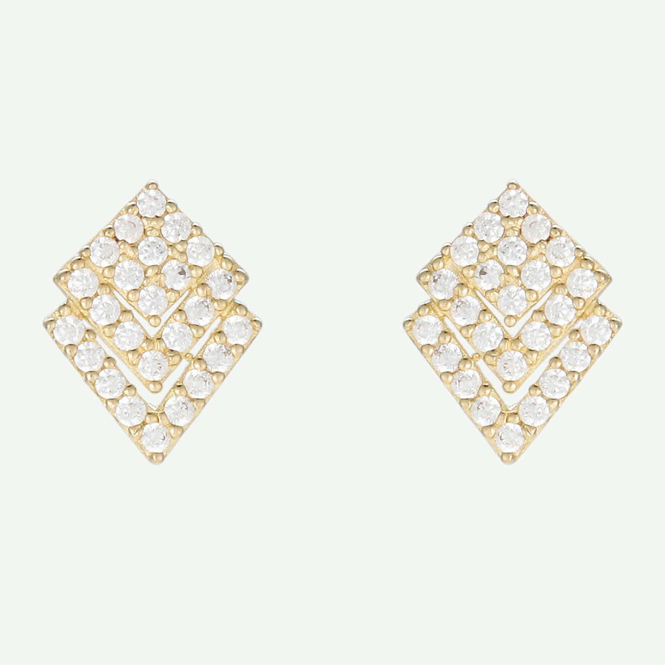 Instant d'Or Boucles d'oreilles Helene or jaune