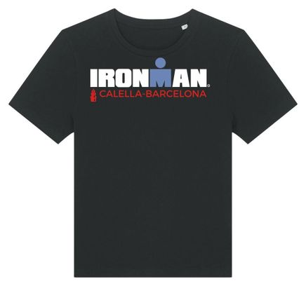 T-Shirt Manches Courtes Ironman Barcelona Noir Femme