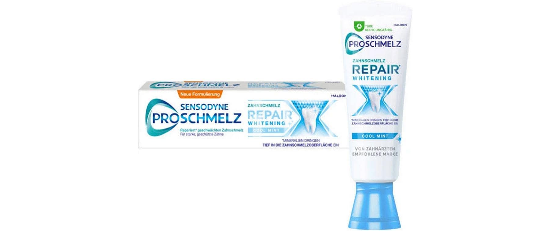 Zahnpasta ProSchmelz Repair Whitening 75 mlZahnschmelz-Reparatur und sanfte Aufhellung für sensible Zähne