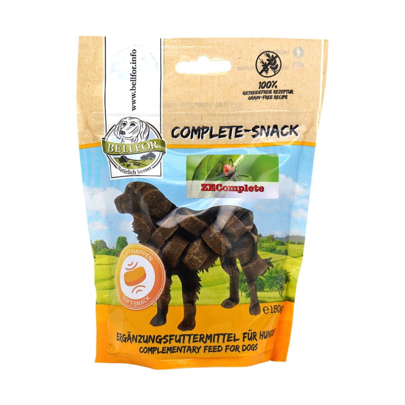 Bellfor Complete-Snack ZEComplete Set für Hunde - 3x150g
