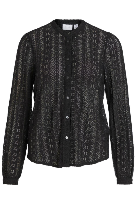Vila zwarte dames blouse