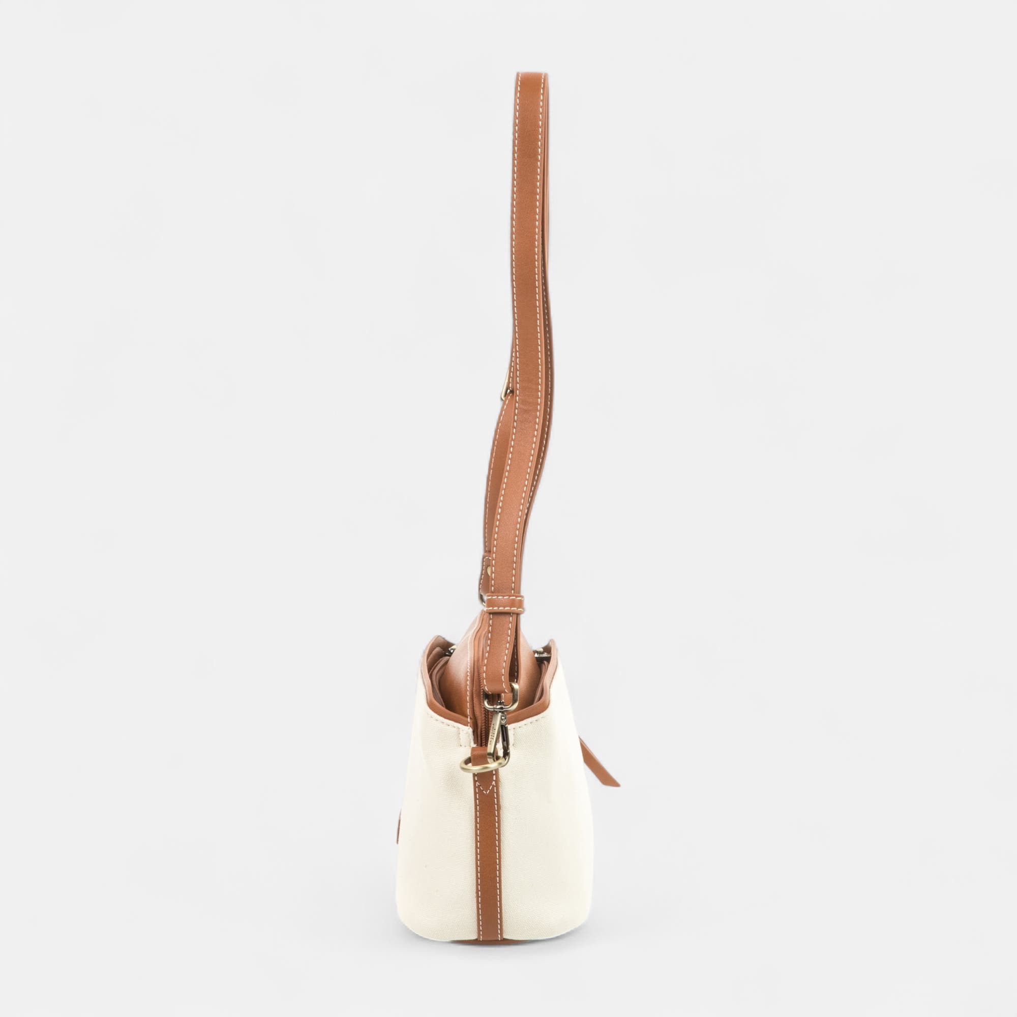 Sac bandoulière beige