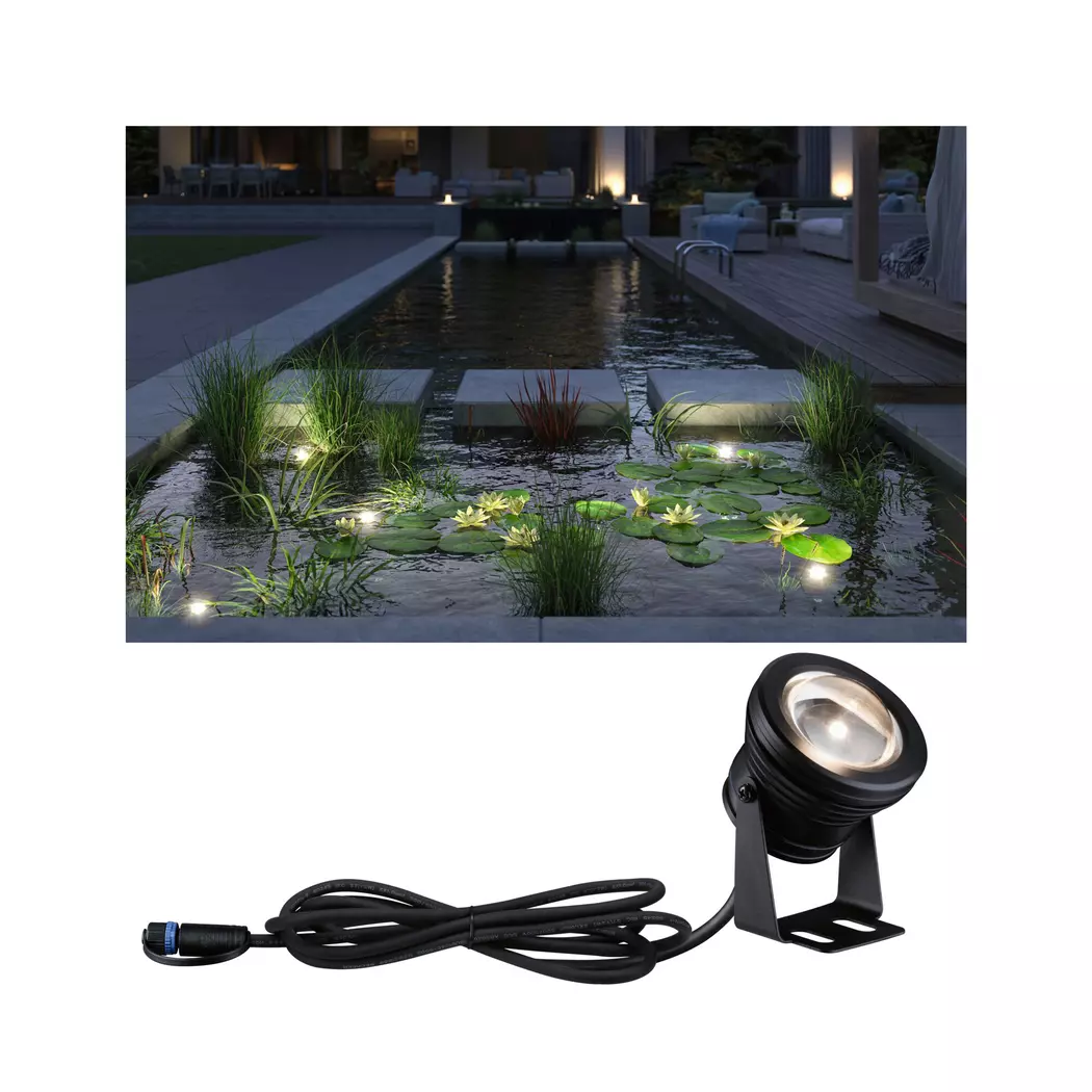 LED-Teichleuchte Plug&Shine