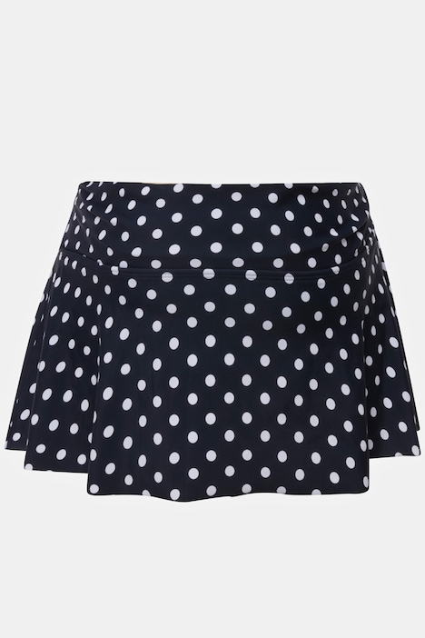 Bellieva-Tankini, Zweiteiler, Umstandsmode, Punkte, seitliche Raffungen, Volantsaum