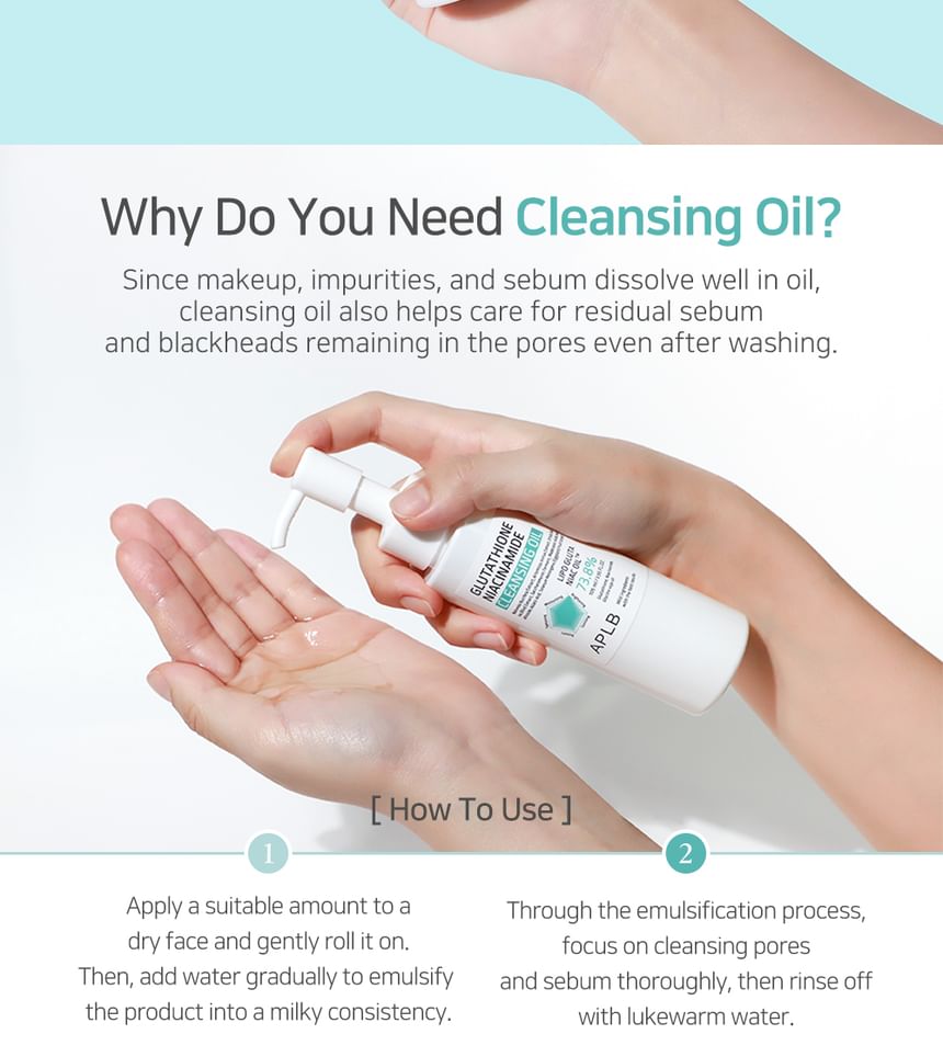 APLB - Glutathion Niacinamide Reinigingsolie