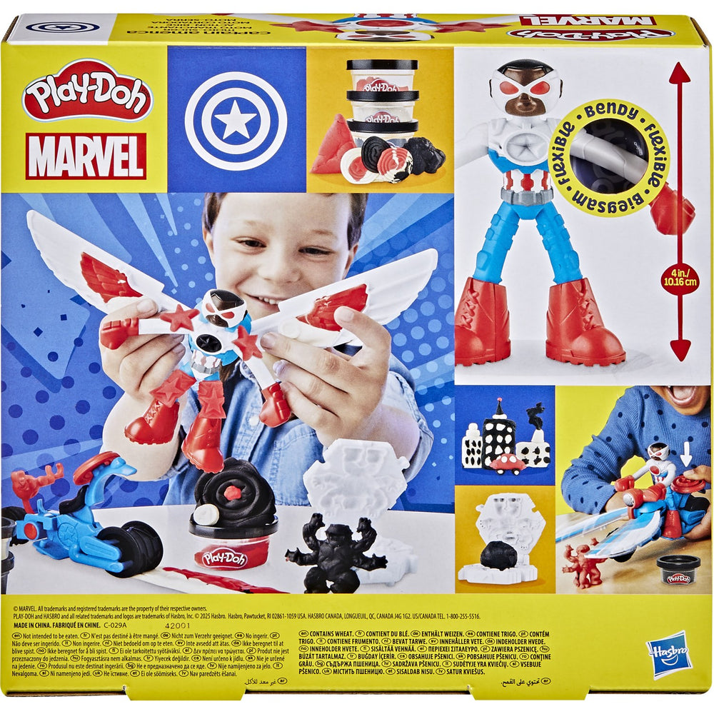 Køb Play-Doh Captain America Moto-Skærer