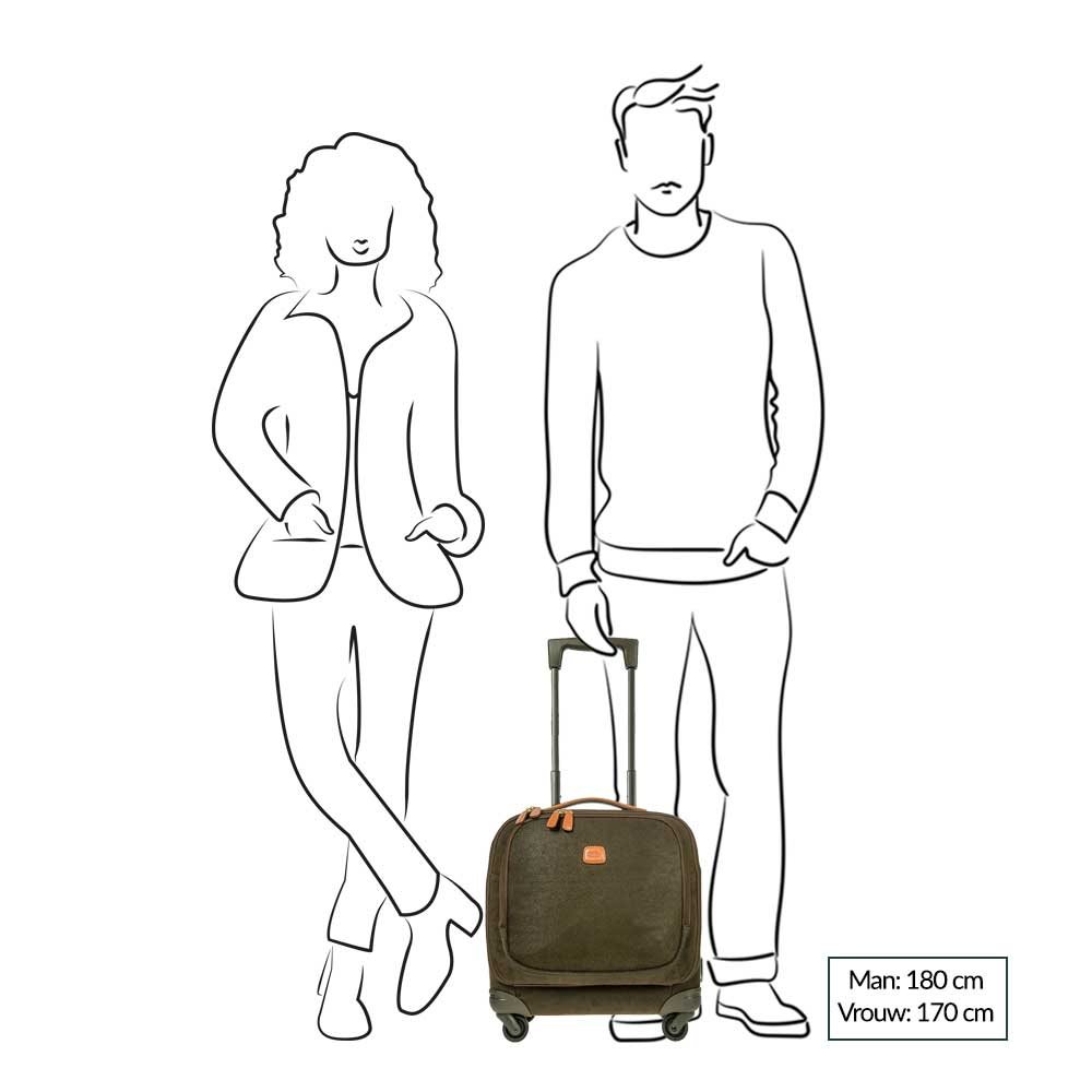 Bric's Life Pilot Case olive