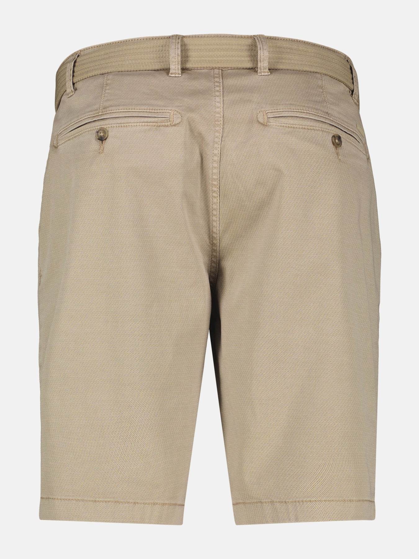 Chino-Bermuda mit Gürtel, in Großen Größen