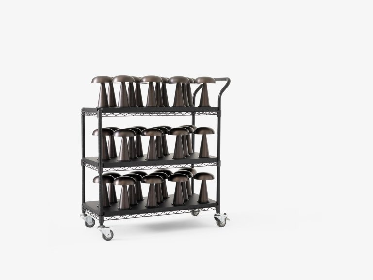 &tradition Como SC53 tafellamp LED oplaadbaar bronzed