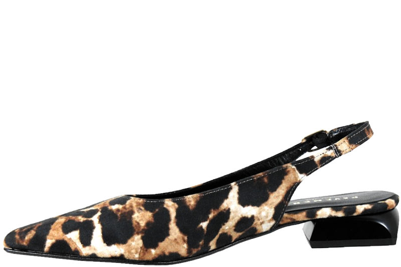 PAVEMENT KALA SLINGBACK I LEOPARD TEKSTIL