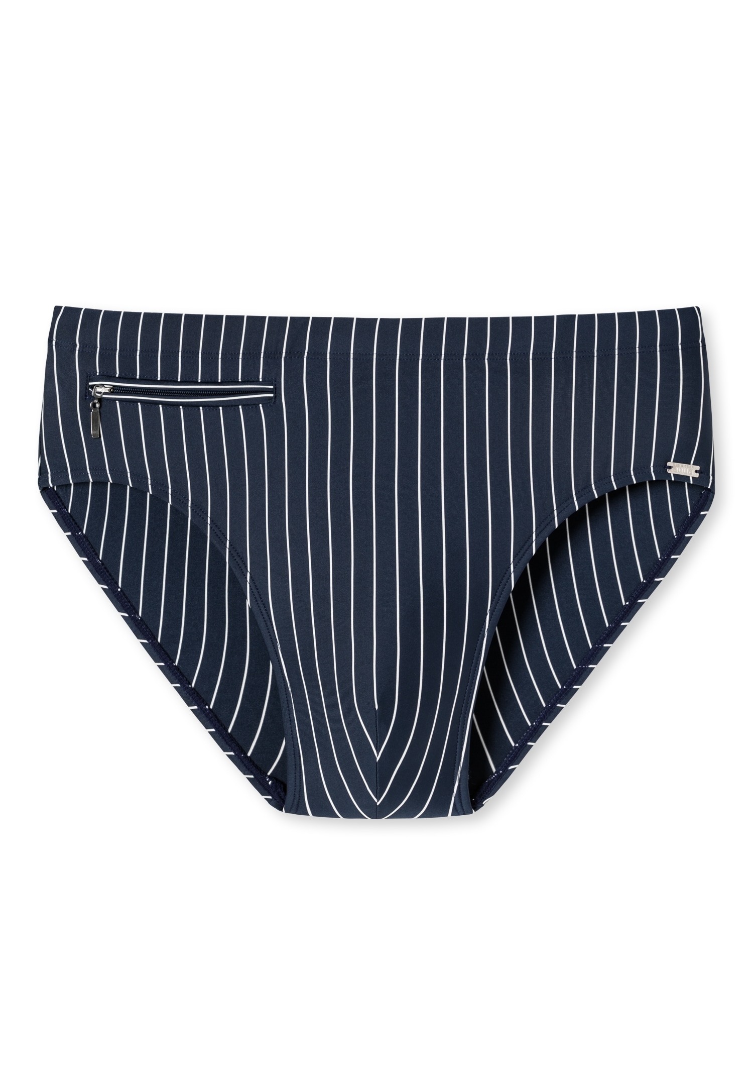 Schiesser Badeslip »Nautical Casual«, mit weissen Streifen
