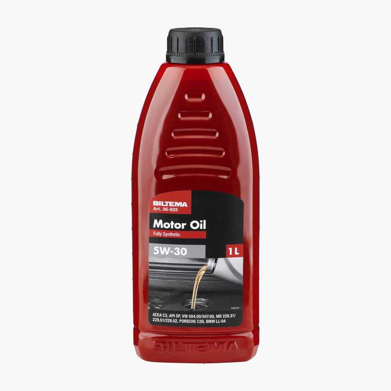 Helsyntetisk motorolje 5W–30, 1 liter
