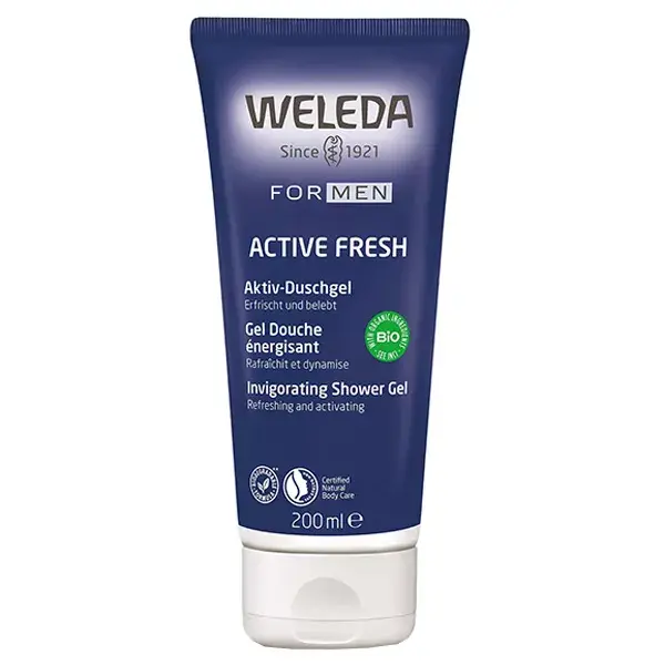 Gel de Banho Energizante Masculino Weleda 200ml