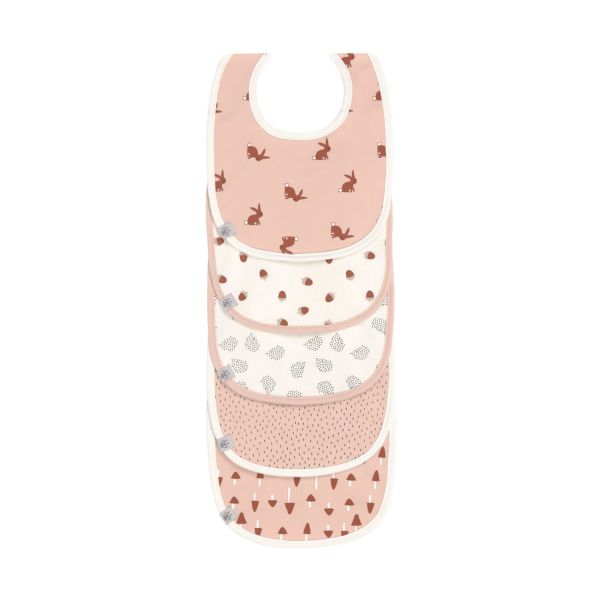 Laessig Little Forest Fox Slabbetjes 5 Stuks