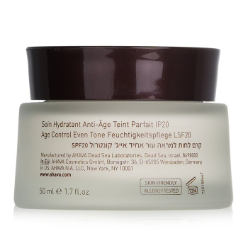 Ahava Ahava Creme Time To Smooth Age Control Even Tone Moisturizer SPF 20 50ml/1.7oz