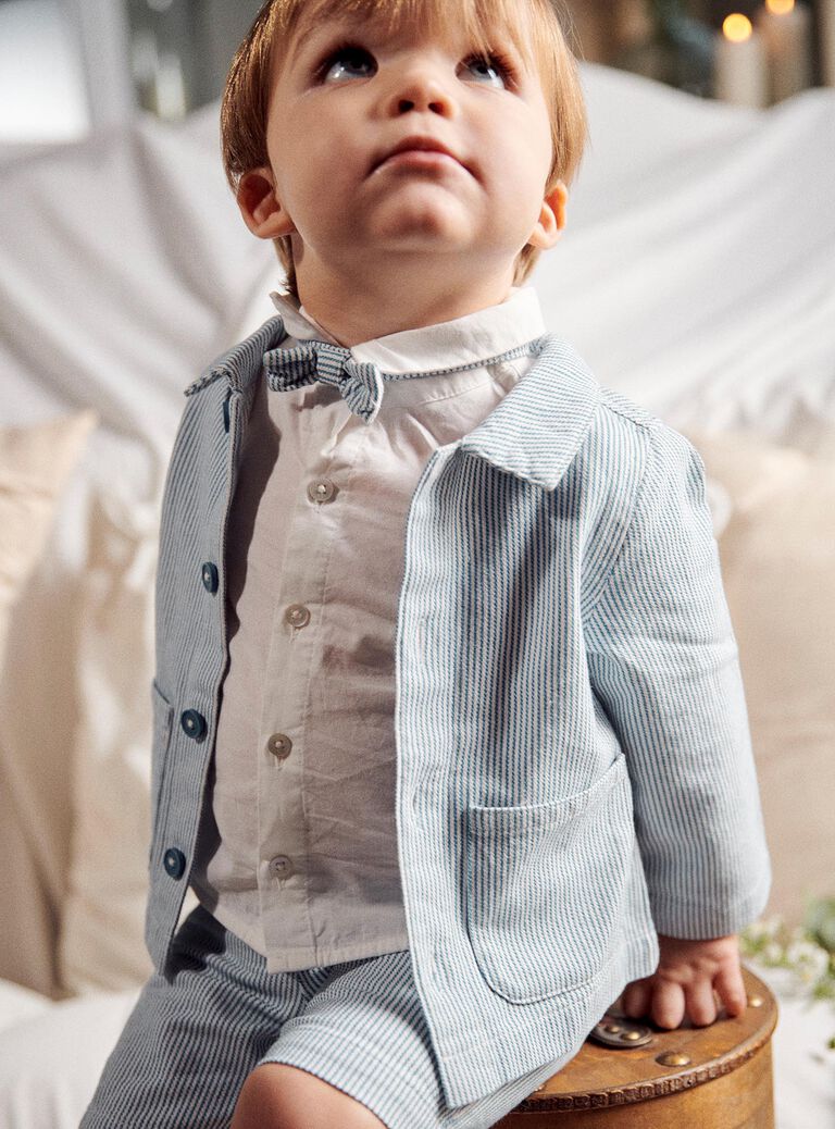Chemise écrue en popeline