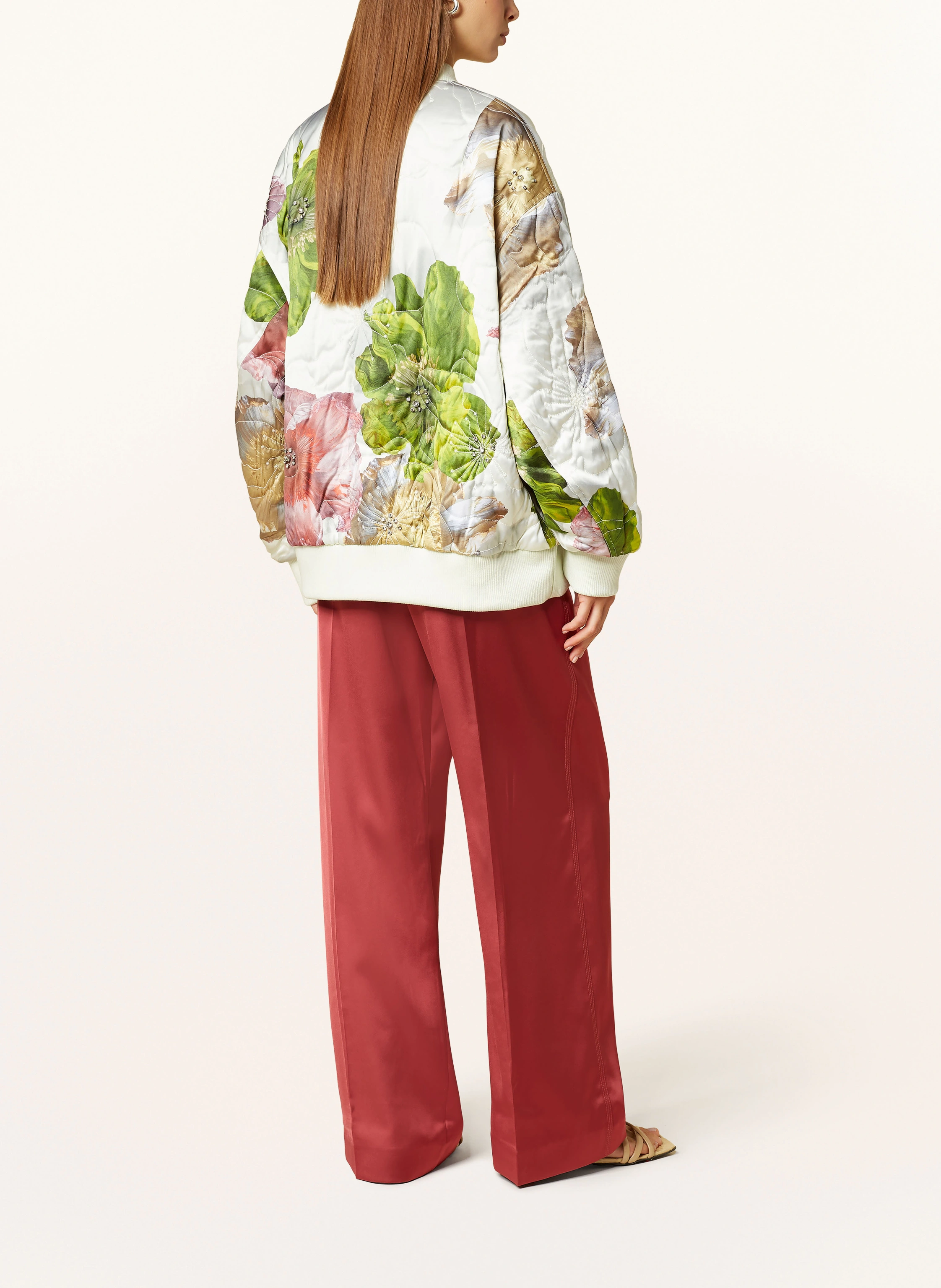 STINE GOYA Oversized-Blouson NOREA mit Schmucksteinen