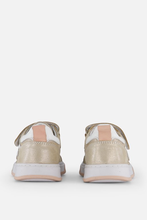 Muyters Velcro Sneakers goud Leer