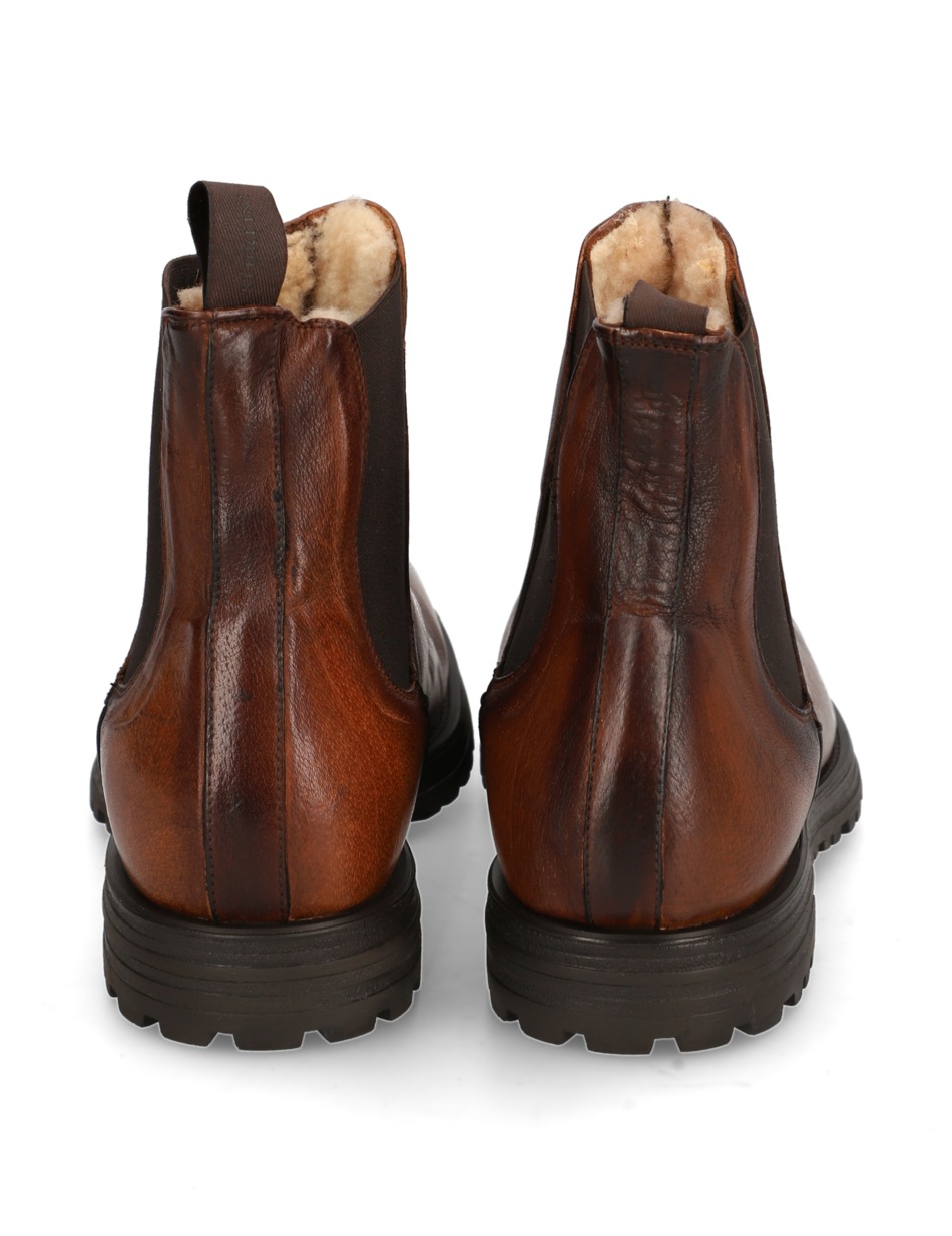 Glattleder Chelsea Boot