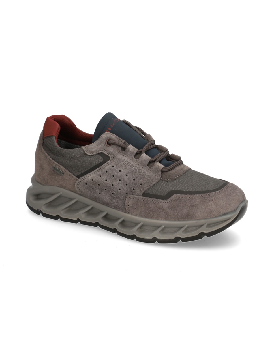 Lederkombination Sneaker