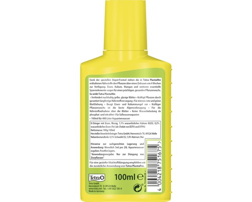 Tetra PlantaMin 100 ml