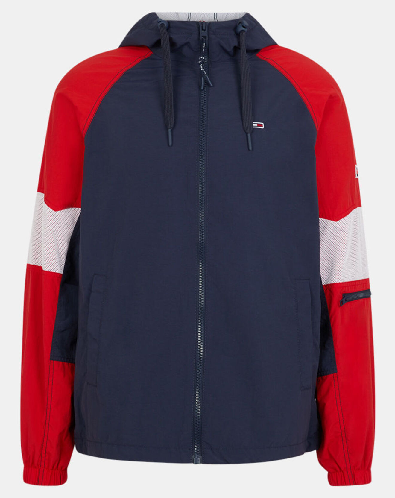 Tommy Jeans Blouson Technique bleu/rouge